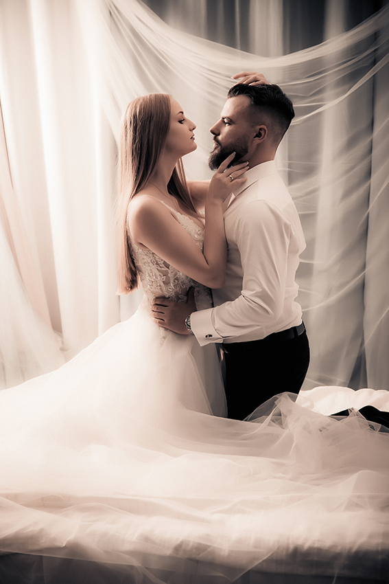 sesja ślubna w studio fotograf Otwock i okolice Warszawic Karczewa