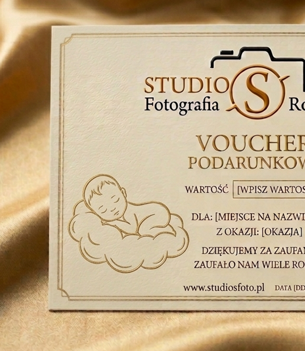 podaruj sobie lub najbliższym voucher na prezent w postaci sesji zdjęciowej z okazji narodzin dziecka